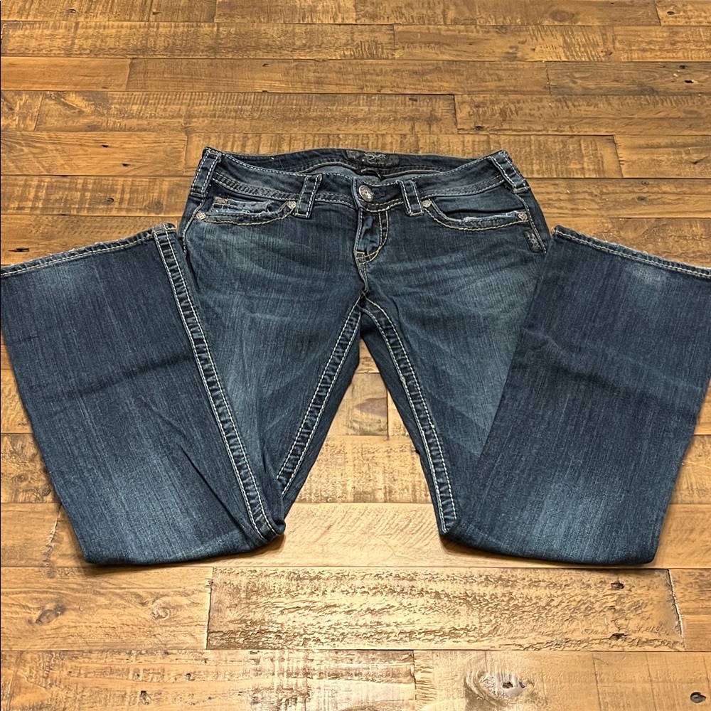 Silver Jeans Women's Boot Cut in Deep Indigo